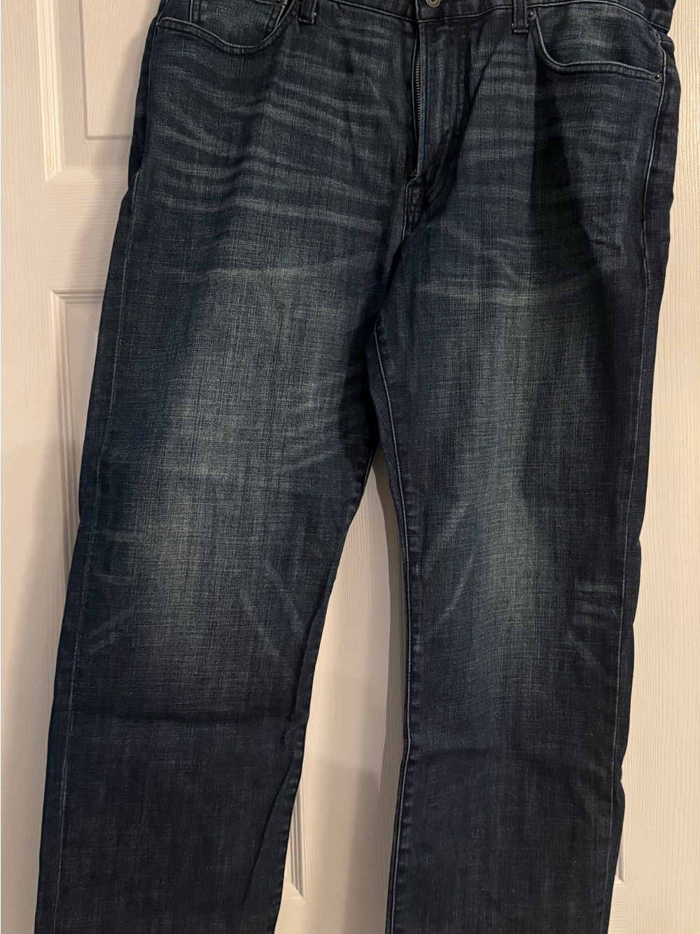 Lucky Brand Men's Dark Indigo Straight Jeans